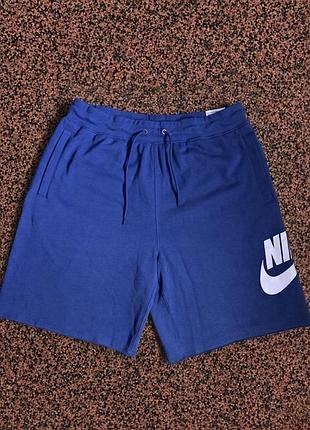 Оригінал шорти унісекс nike club alumni blue fq4950-476