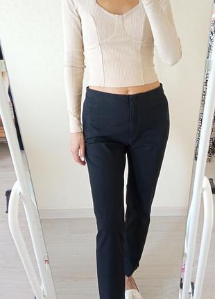 Черные брюки massimo dutti