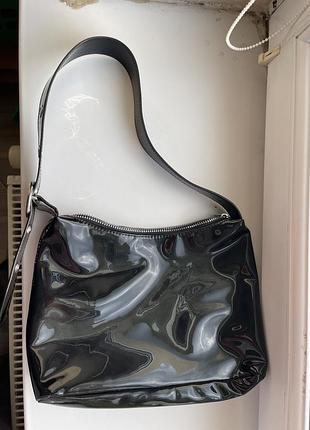 Лакова сумка h&m 4