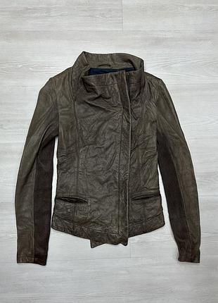 Allsaints шкіряна брендова жіноча куртка косуха оригінал