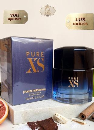 Чоловічі парфуми paco rabanne pure xs (пако рабан п’юр ікс ес) 100 мл. стійкий шлейфовий аромат (пряні)