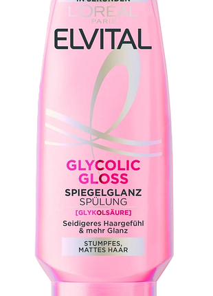 Кондиционер l'oréal paris elvital glycolic gloss для тусклых и матовых волос 250 мл.