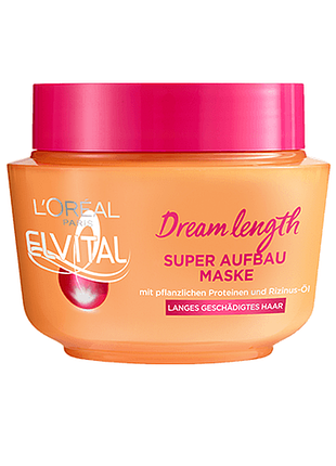 Відновлююча маска для довгого та пошкодженого волосся l’oreal paris elvital dream length 300 мл