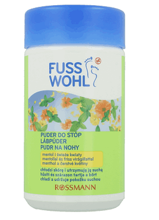 Пудра для ніг fusswohl 100гр.