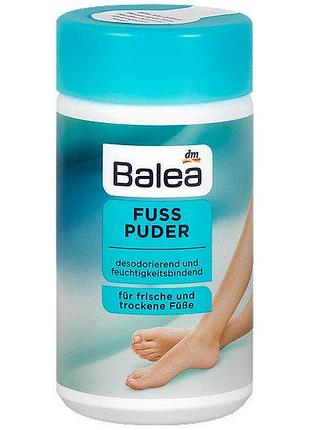 Пудра для ніг balea fuss puder 100 гр