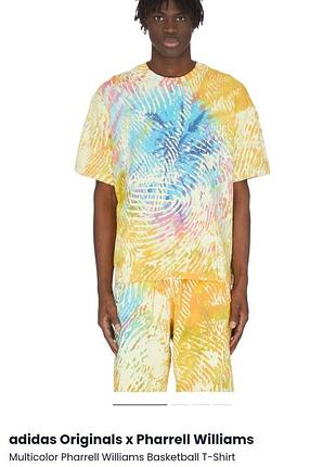 Adidas с pharrell williams футболка коттон хлопок