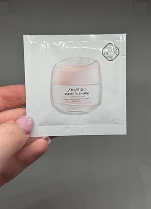 Shiseido essential energy hydrating cream — зволожувальний крем для обличчя, 1,5 мл