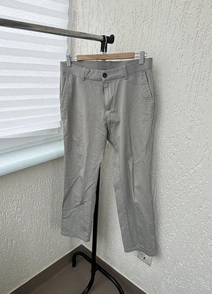 Чоловічі штани reserved slim fit, світло-сірі, розмір 32