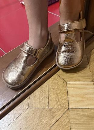 Золоті туфлі barefoot 2