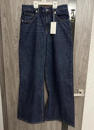 Модні широкі джинси від mango wideleg