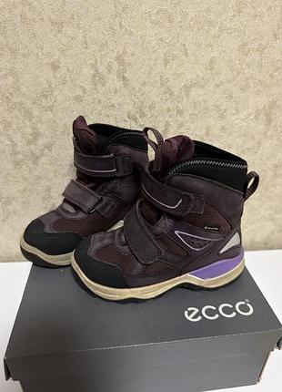 Дитячі зимові черевики ecco