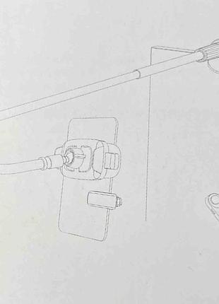 Гнучкий штатив gooseneck phone holder або lazy bracket),