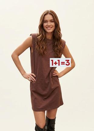 1+1=3 🎁 коротка сукня з підплічниками від primark