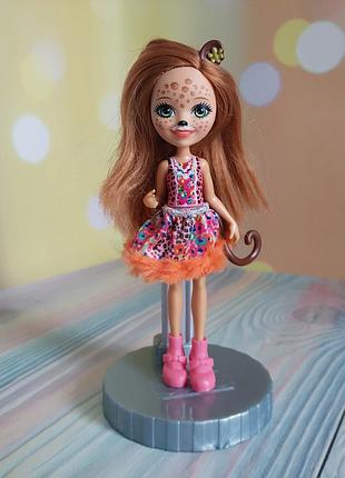 Куклаcherish cheetah (череш гепард) из серии enchantimals от бренда mattel