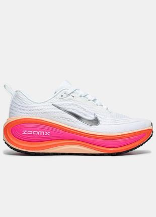 Nike vomero plus white pink orange
