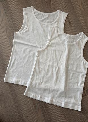 Біла майка для хлопчика primark