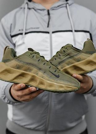 Мужские оливковые кроссовки nike ava rover medium olive green х найк 44