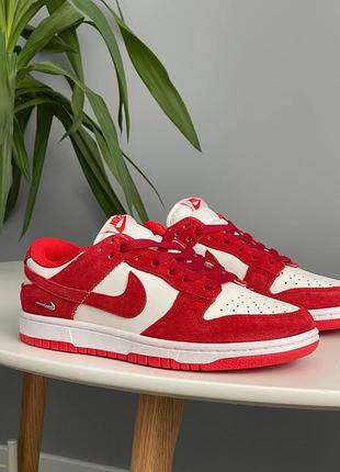 Кроссовки nike dunk low light crimson