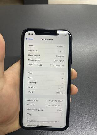 Iphone xr, 64gb, neverlock, ideal 7