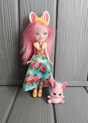 Ігровий набір лялька enchantimals енчантімалс кролик