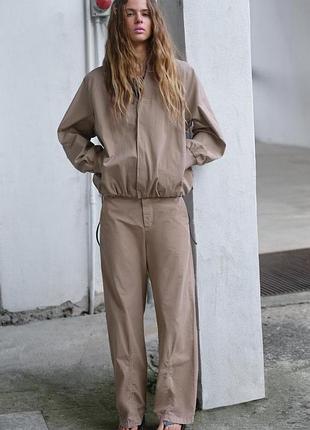 Костюм zara ветровка бомбер и штаны