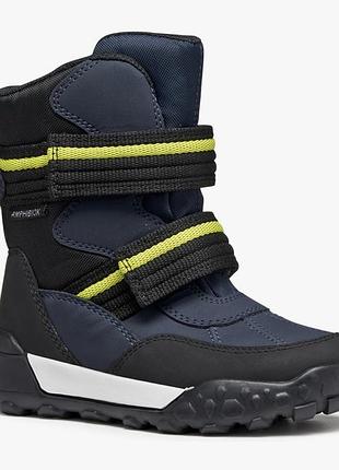 Новые зимние ботинки geox trekkyup 25,26,27,32,33