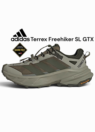 👟adidas terrex freehiker sl gtx gore-tex hiking 'khaki'