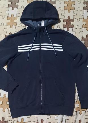 Оригінальна чоловіча зіп-худі adidas mts urban / кофта адідас на блискавці, розмір s (оригінал)