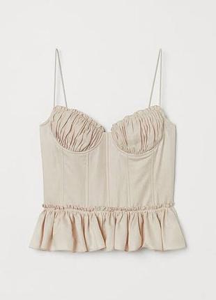 Топ корсет brock collection x h&m