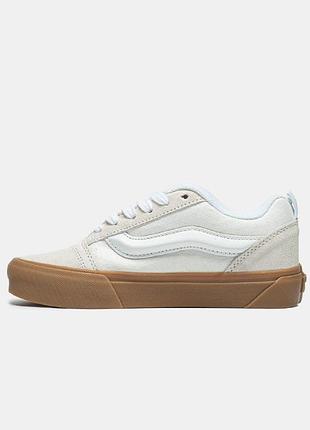 Vans knu skool marshmallow light gum