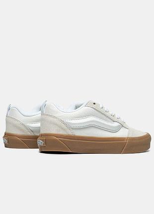 Vans knu skool marshmallow light gum 5