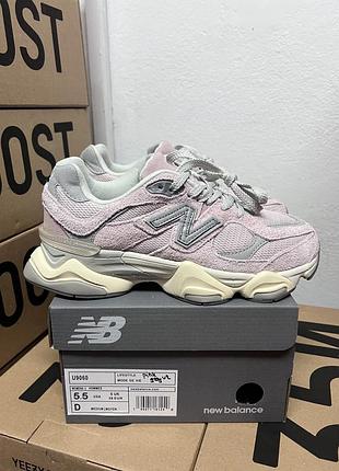 Женские кроссовки new balanсe 9060 pink grey /27 беленс 9060 розовые серые 36 37 38 39 40 41