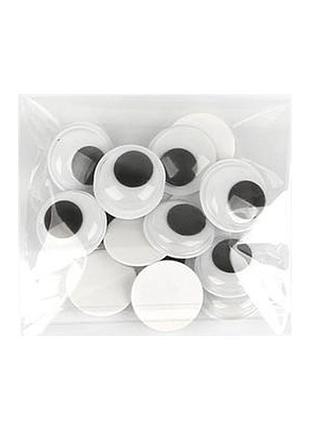 Творческий набор для аппликаций "глаза" ед-528, 25 мм, 10 грамм, 28 штук