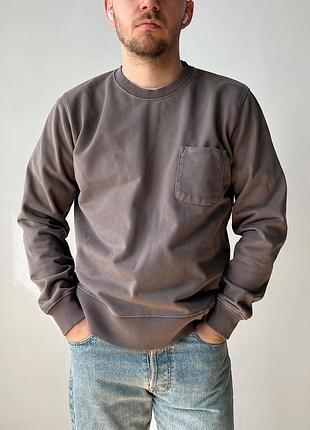 Чоловічий бавовняний світшот zara origins