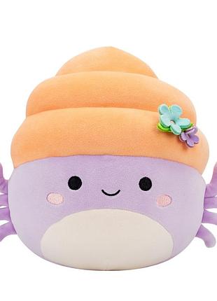 Детская мягкая игрушка краб-отшельник арко squishmallows sqer01232, 19 см