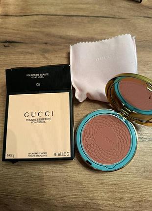 Бронзер gucci poudre de beauté éclat soleil