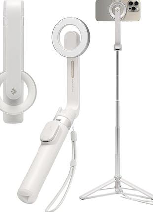 Трипод-селфіпалка spigen wondersnap magfit selfie stick tripod (модель s571w) у кольорі dune beige