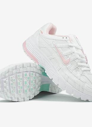 Nike p-6000 white pink