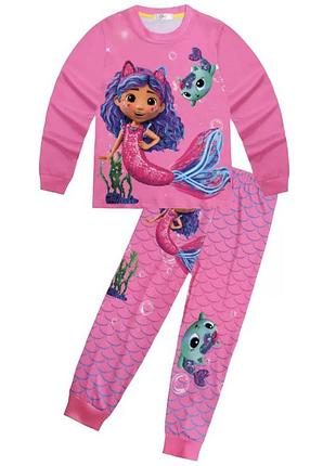 Пижама с габби для девочек 120 см.
