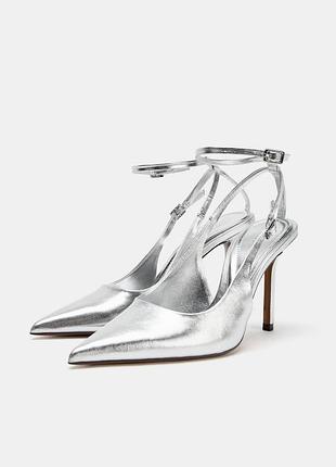 Туфлі човники zara розмір 36( 23,5 см )