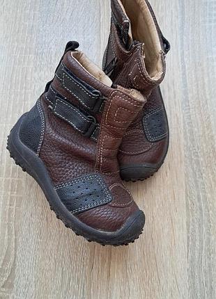 Чобітки naturino 21 р шкіра