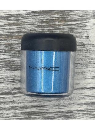 Висококонцентрований розсипчастий пігмент для очей m.a.c pigment у відтінку blue