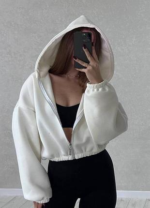 Женский зип худи 2