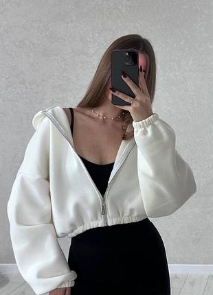 Женский зип худи