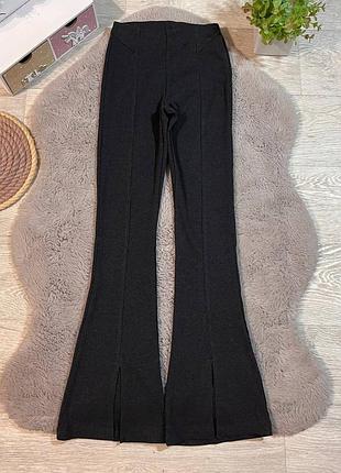 Стильные брючные клеш от zara, отличное состояние