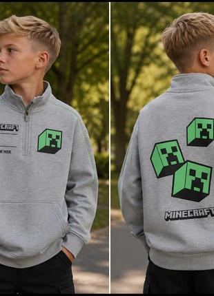 Суперовый свитшот с горловиной minecraft primark