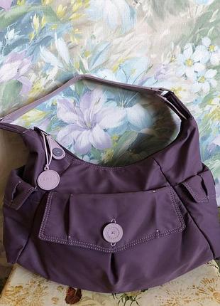 Женская сумка radley london легкая текстильная хоб плечо