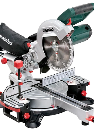 Торцовочная пила metabo kgs 216 m с протяжкой 216 мм