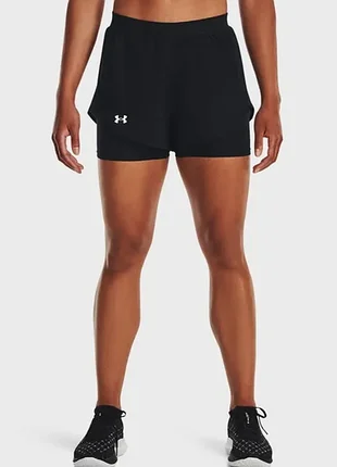 Шорти under armour fly by elite 2 в 1