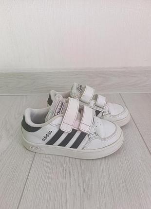 Adidas breaknet sportswear кроссовки детские размер 25,5 (15,5см)